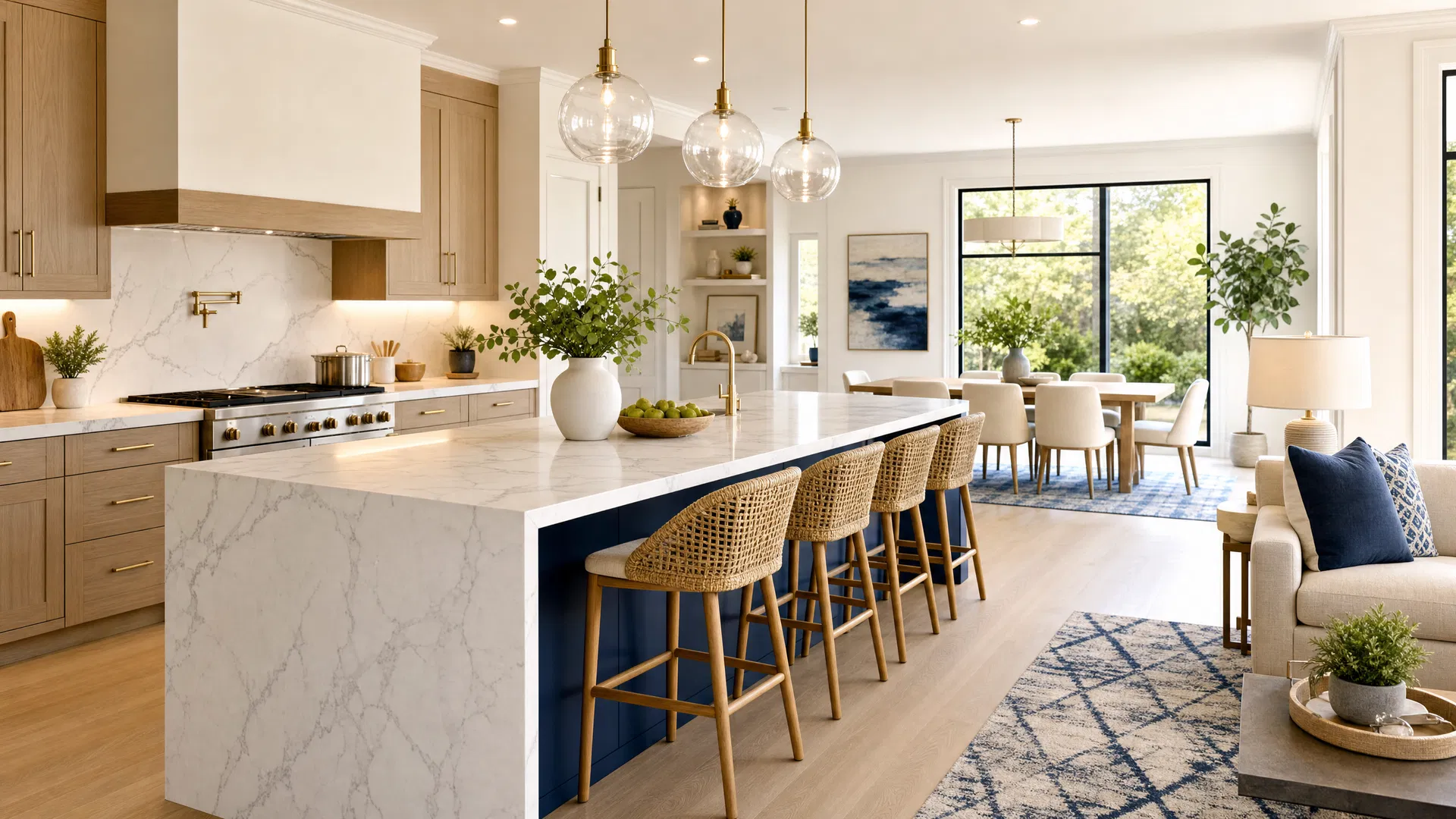 Professionally cleaned modern home